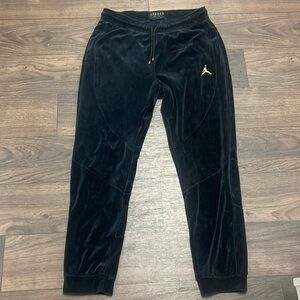 Jordan Velour Joggers, Size Large, Great Condition